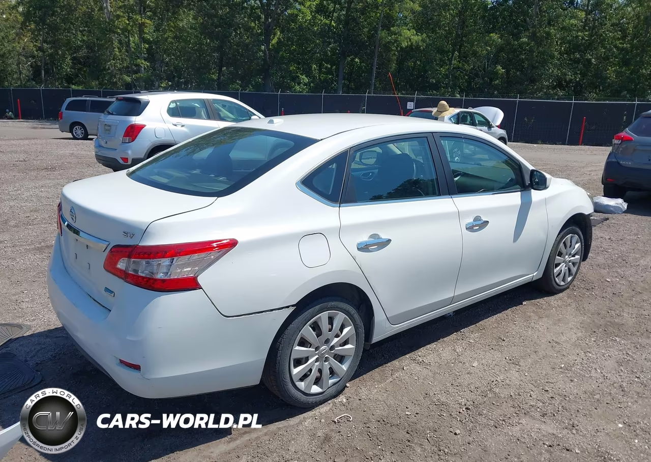 2014 Nissan Sentra Sv VIN:3N1AB7AP7EY331130 - 4