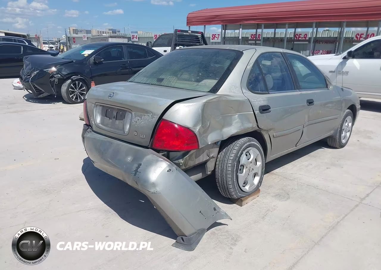 2004 Nissan Sentra 1.8 VIN:3N1CB51D54L869601 - 4