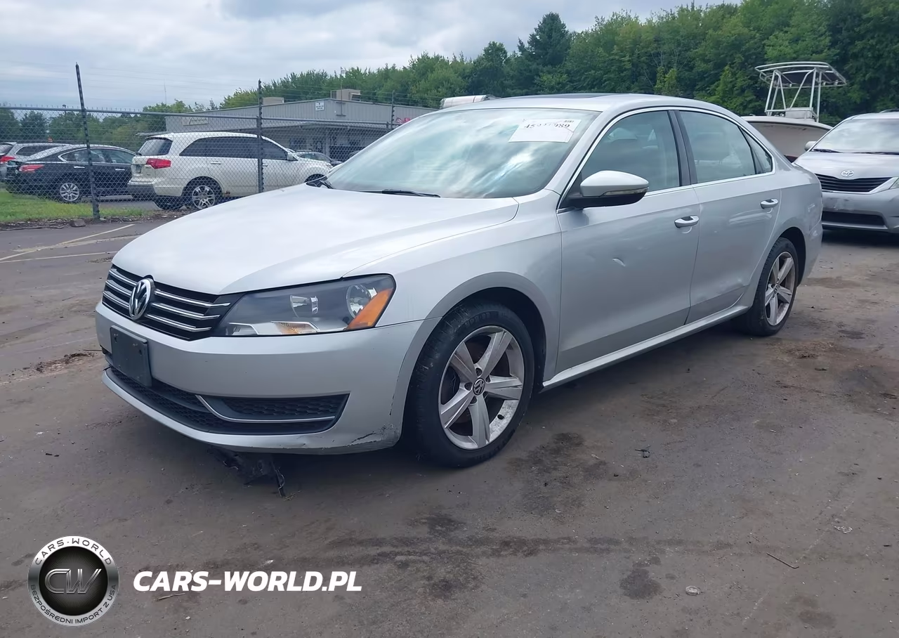 2012 Volkswagen Passat 2.5L Se VIN:1VWBP7A35CC098142 - 2