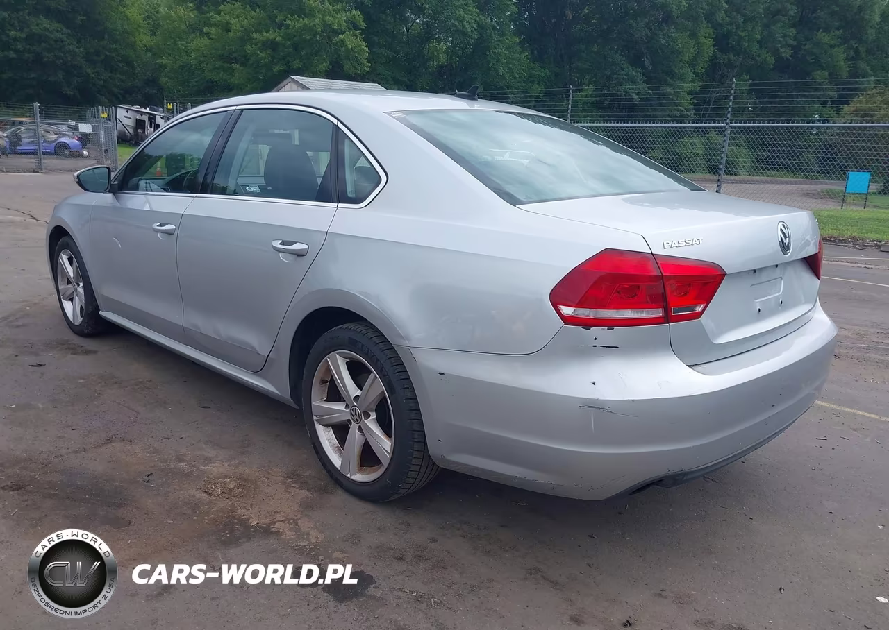 2012 Volkswagen Passat 2.5L Se VIN:1VWBP7A35CC098142 - 3