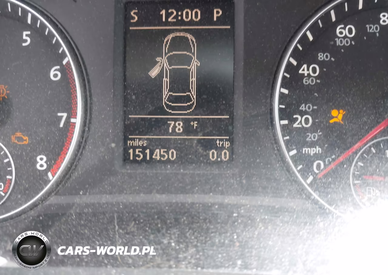 2012 Volkswagen Passat 2.5L Se VIN:1VWBP7A35CC098142 - 7