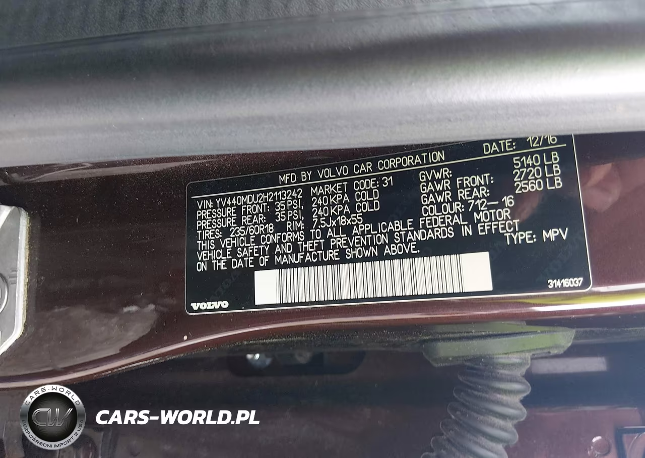 2017 Volvo Xc60 T5 Inscription VIN:YV440MDU2H2113242 - 9