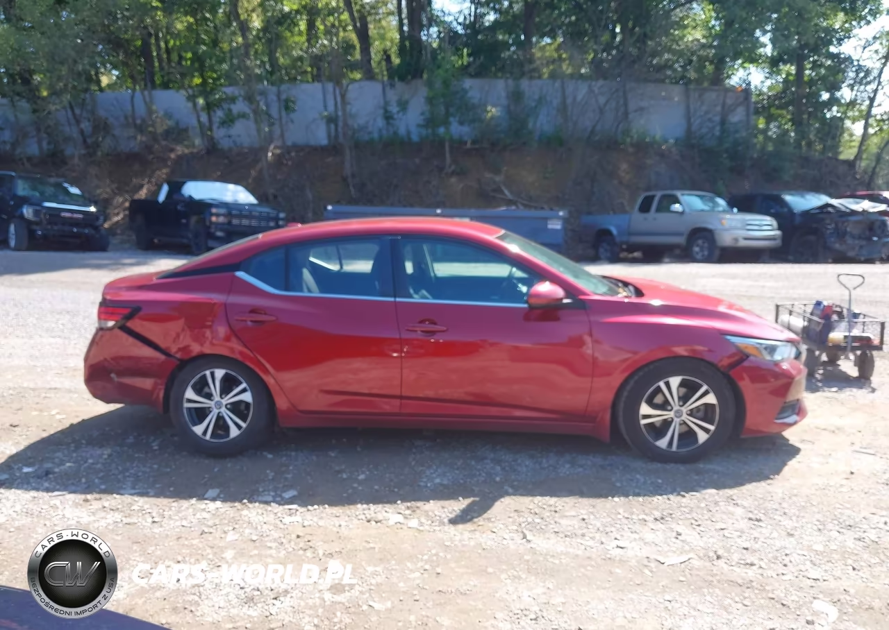 2021 Nissan Sentra Sv Xtronic Cvt VIN:3N1AB8CV8MY246183 - 13