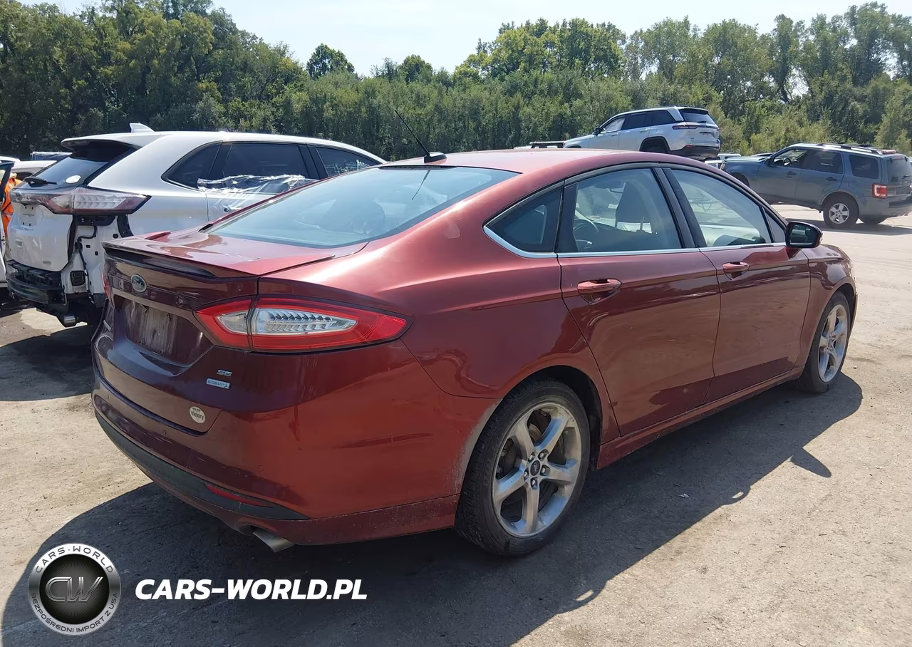 2014 Ford Fusion Se VIN:3FA6P0HD4ER194915 - 4