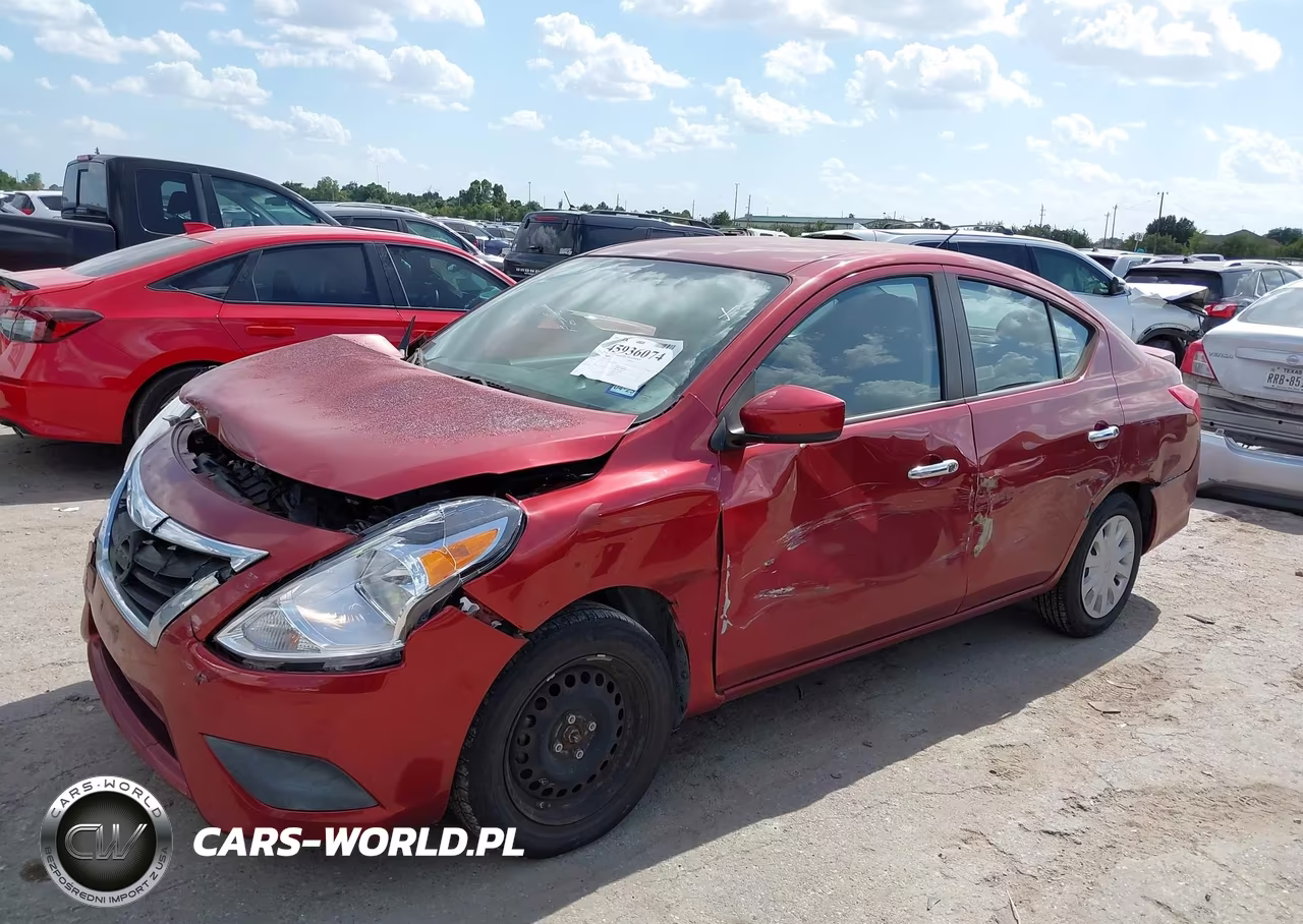 2017 Nissan Versa 1.6 Sv VIN:3N1CN7AP6HL840952 - 2
