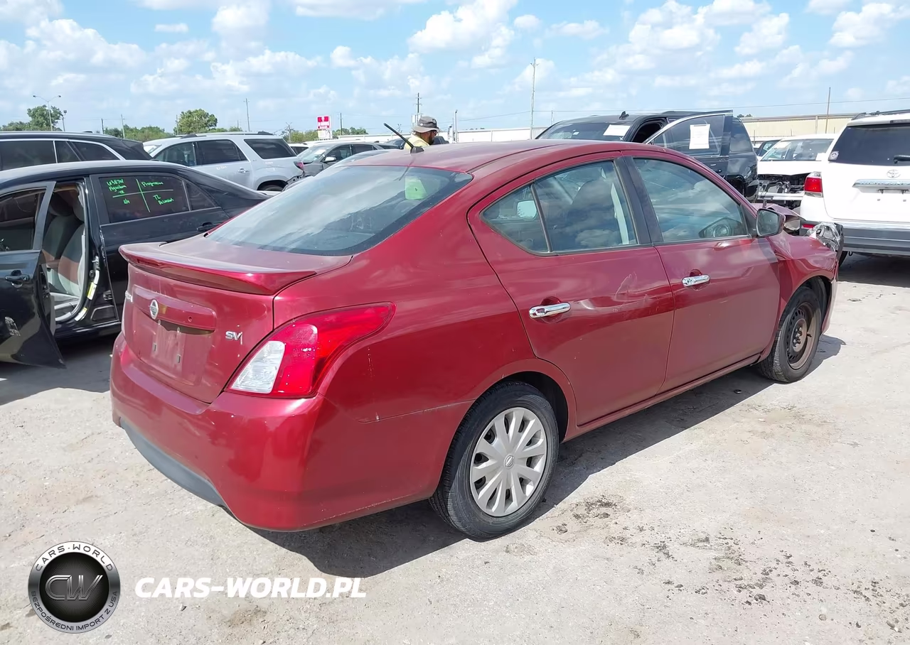 2017 Nissan Versa 1.6 Sv VIN:3N1CN7AP6HL840952 - 4