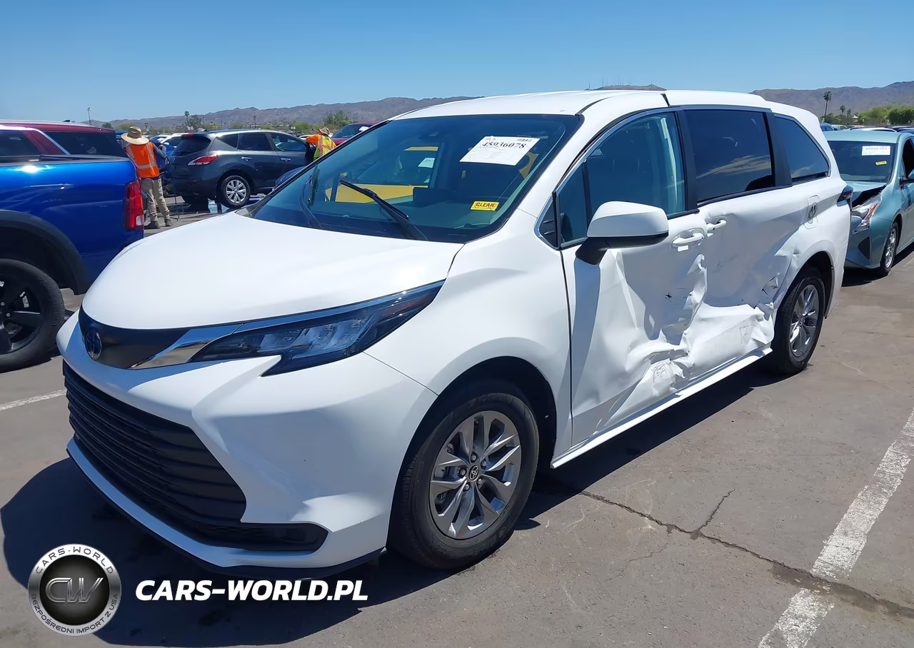 2023 Toyota Sienna Le VIN:5TDKRKEC5PS177731 - 2
