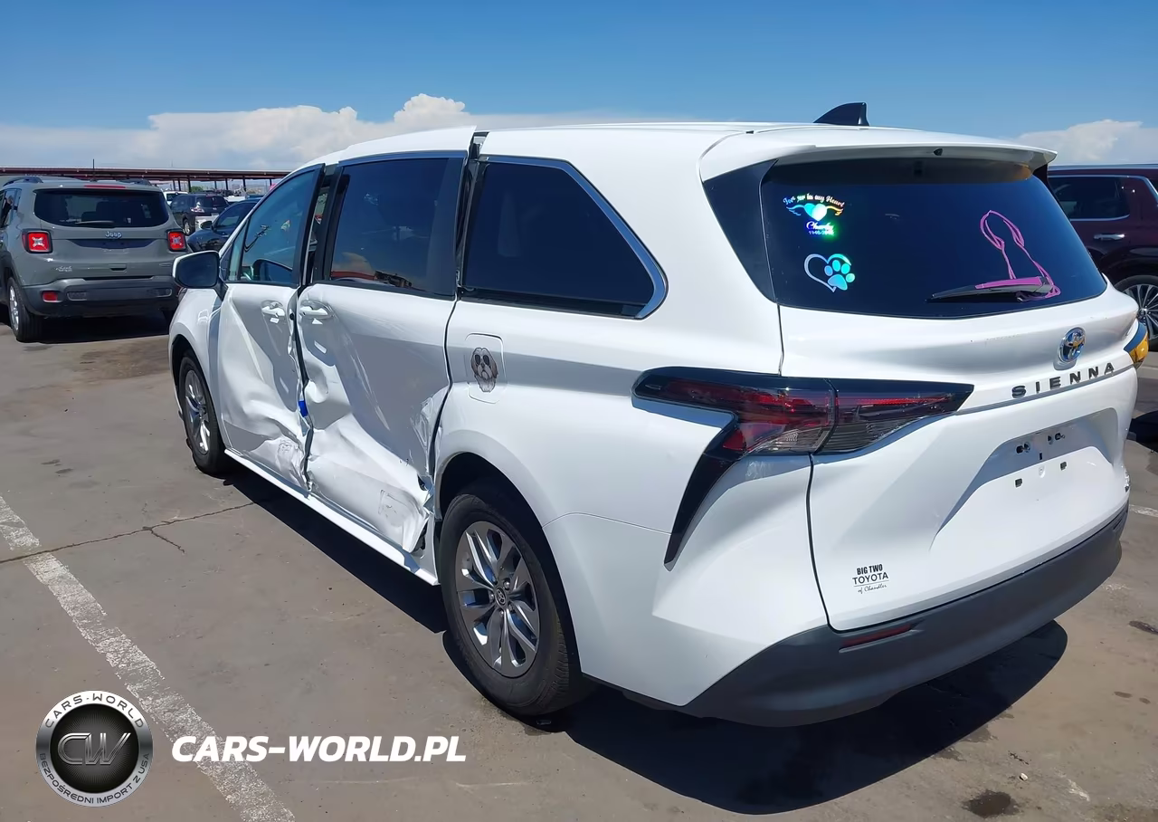 2023 Toyota Sienna Le VIN:5TDKRKEC5PS177731 - 3