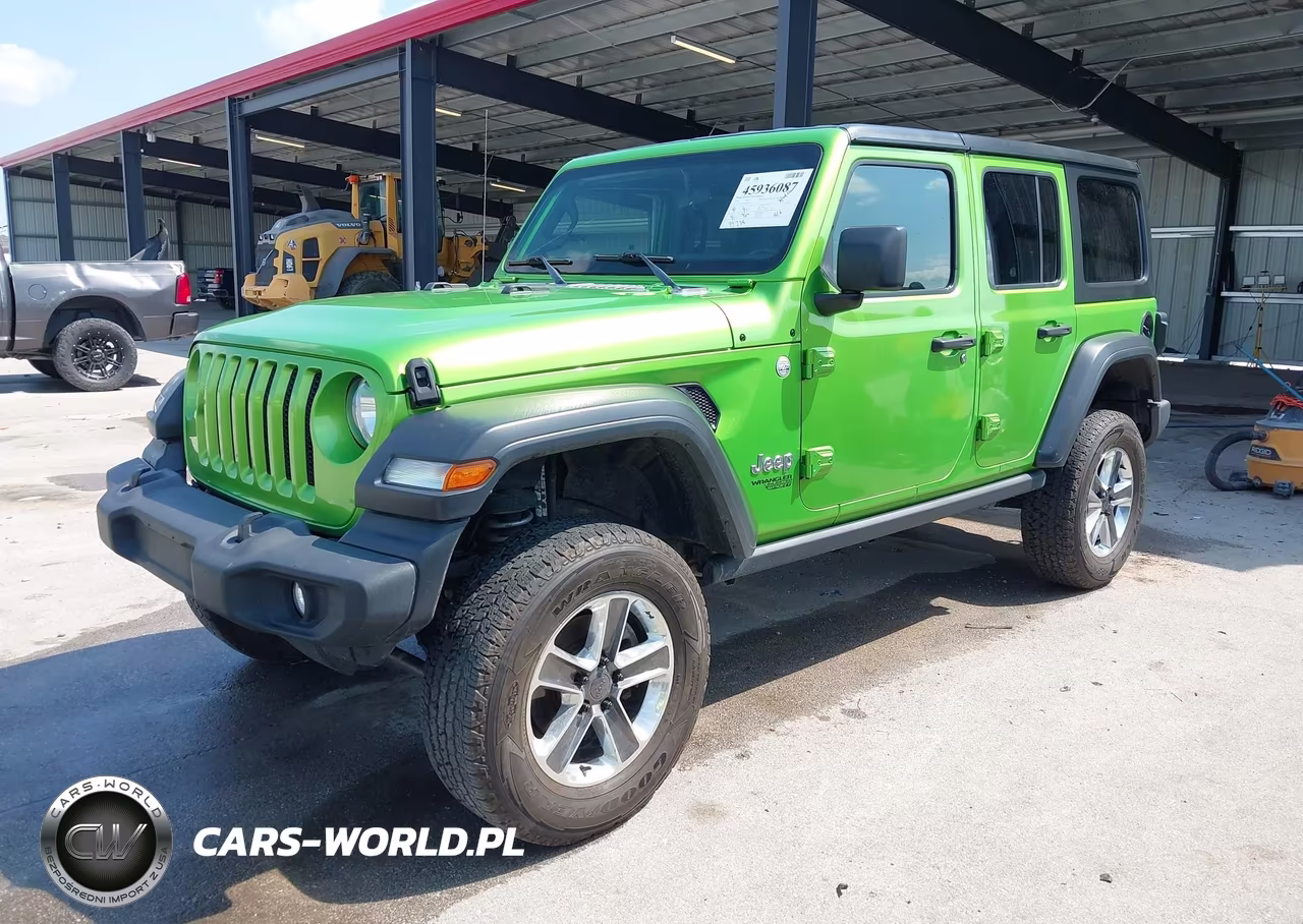 2018 Jeep Wrangler Unlimited Sport S 4X4 VIN:1C4HJXDG9JW246415 - 2