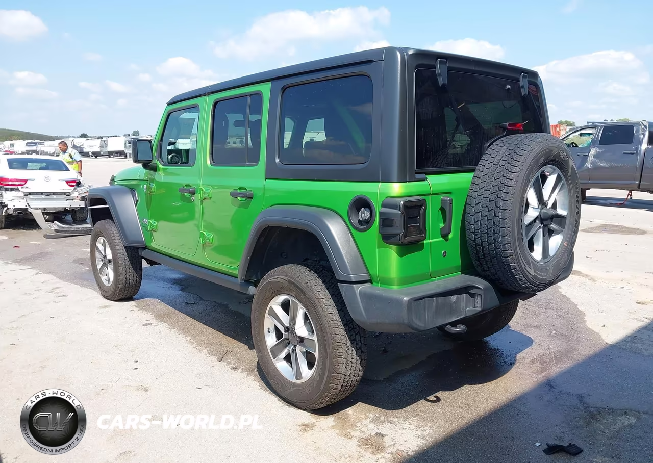 2018 Jeep Wrangler Unlimited Sport S 4X4 VIN:1C4HJXDG9JW246415 - 3