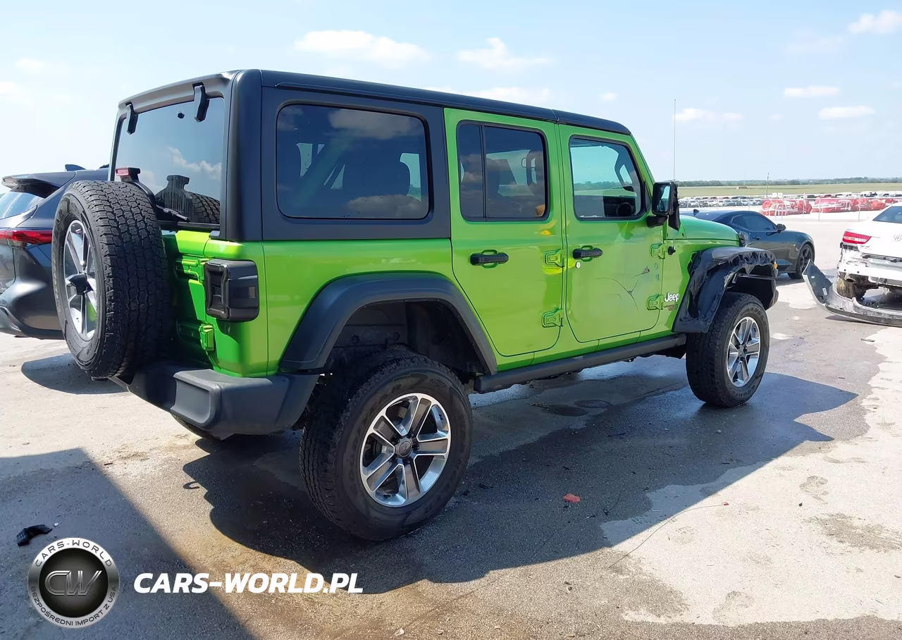 2018 Jeep Wrangler Unlimited Sport S 4X4 VIN:1C4HJXDG9JW246415 - 4
