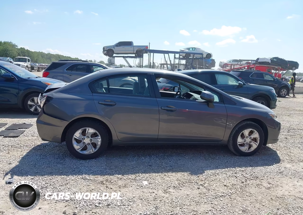 2013 Honda Civic Lx VIN:19XFB2F52DE078487 - 13