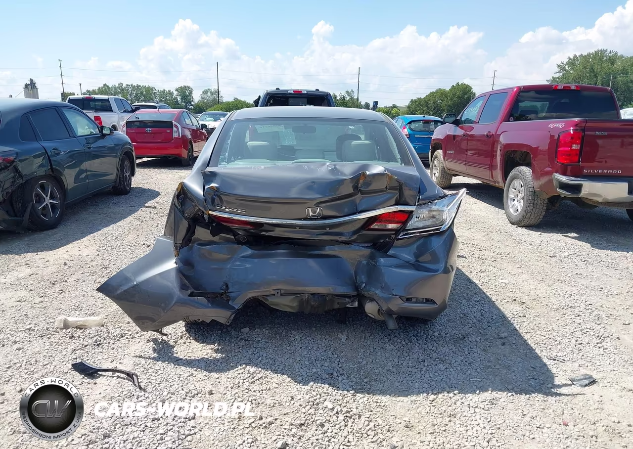 2013 Honda Civic Lx VIN:19XFB2F52DE078487 - 16