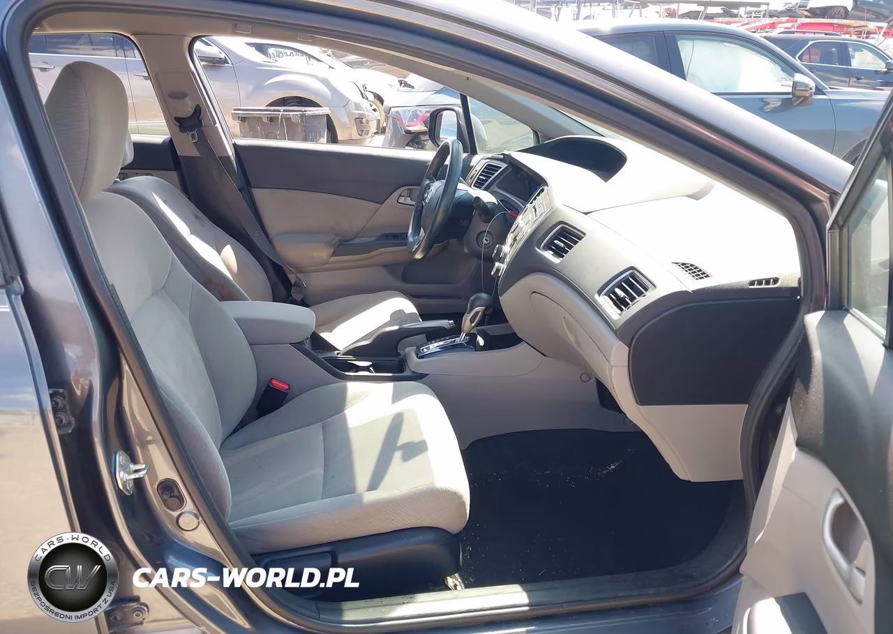 2013 Honda Civic Lx VIN:19XFB2F52DE078487 - 5