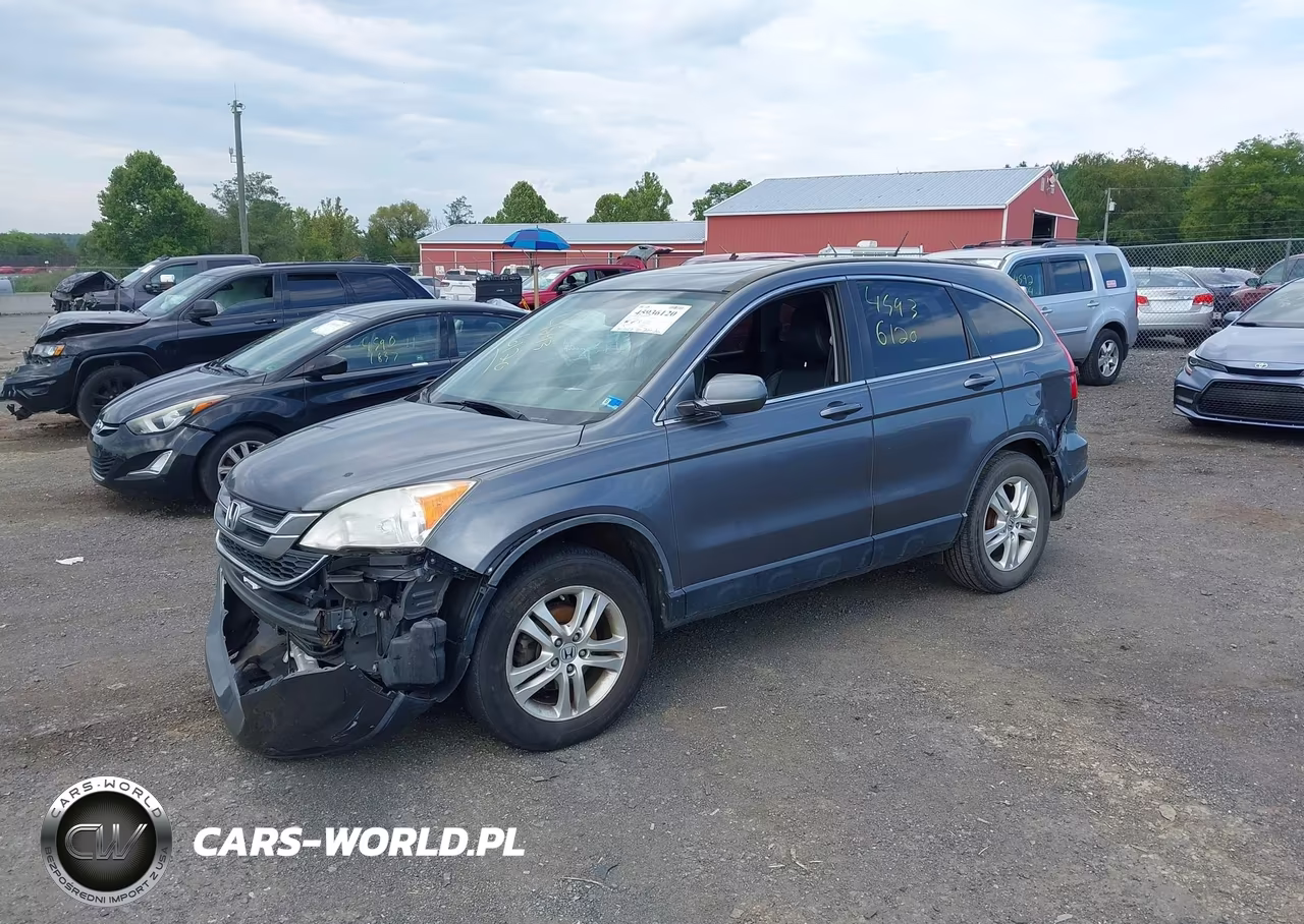 2010 Honda Cr-V Ex-L VIN:JHLRE4H75AC013668 - 2