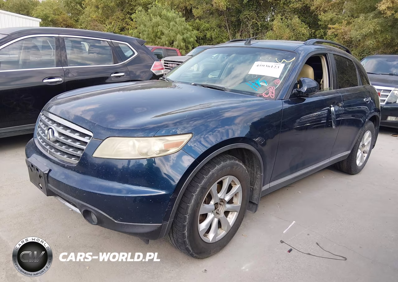 2006 Infiniti Fx35 VIN:JNRAS08W06X207012 - 2