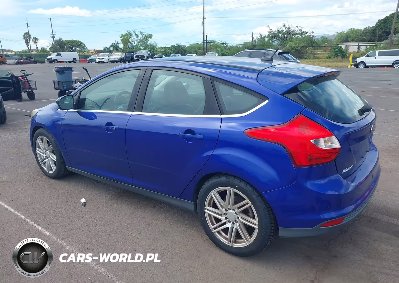 2014 Ford Focus Titanium VIN:1FADP3N21EL123942 - 3