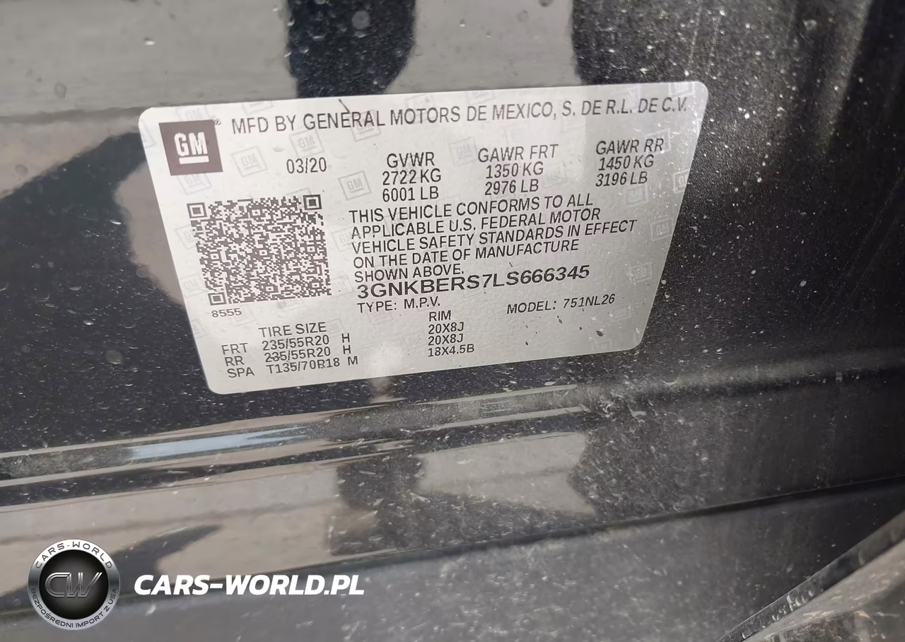 2020 Chevrolet Blazer Fwd Rs VIN:3GNKBERS7LS666345 - 9