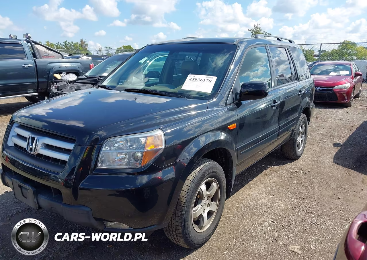 2008 Honda Pilot Ex-L VIN:5FNYF18588B011820 - 2