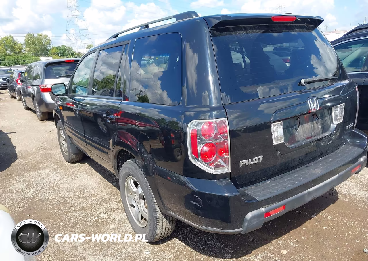 2008 Honda Pilot Ex-L VIN:5FNYF18588B011820 - 3
