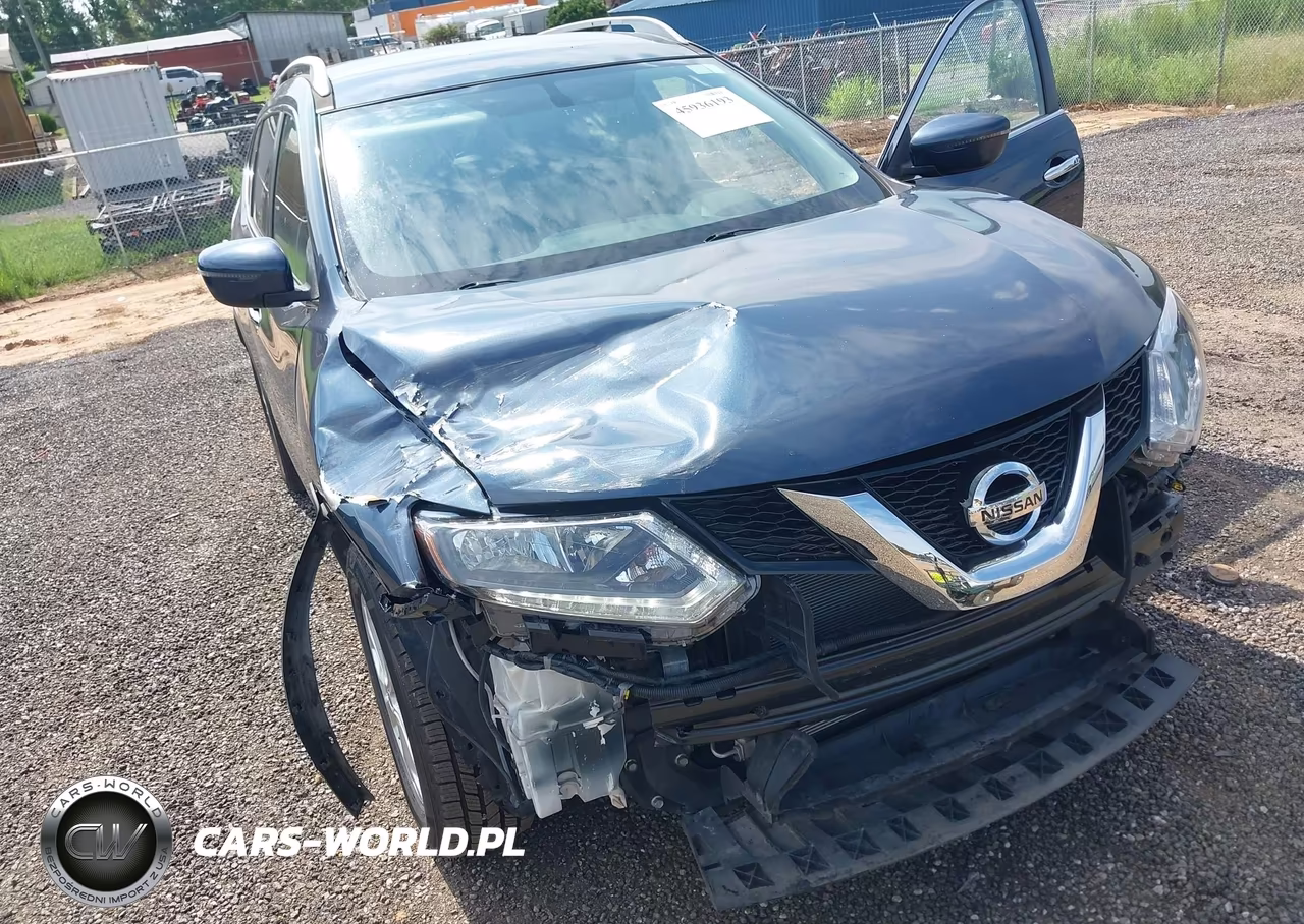 2016 Nissan Rogue Sv VIN:JN8AT2MT1GW020667 - 6