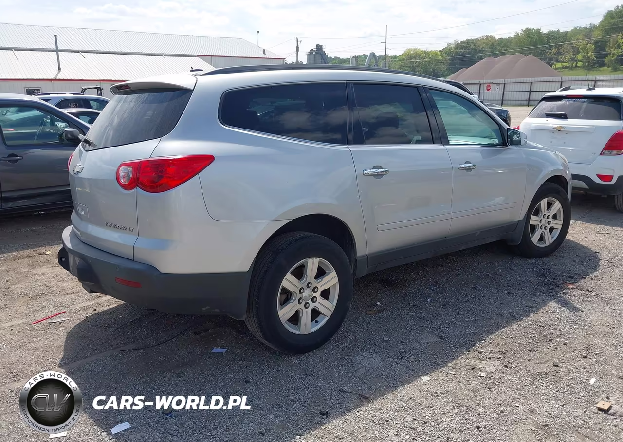 2012 Chevrolet Traverse Lt W-1Lt VIN:1GNKVGED2CJ128518 - 4