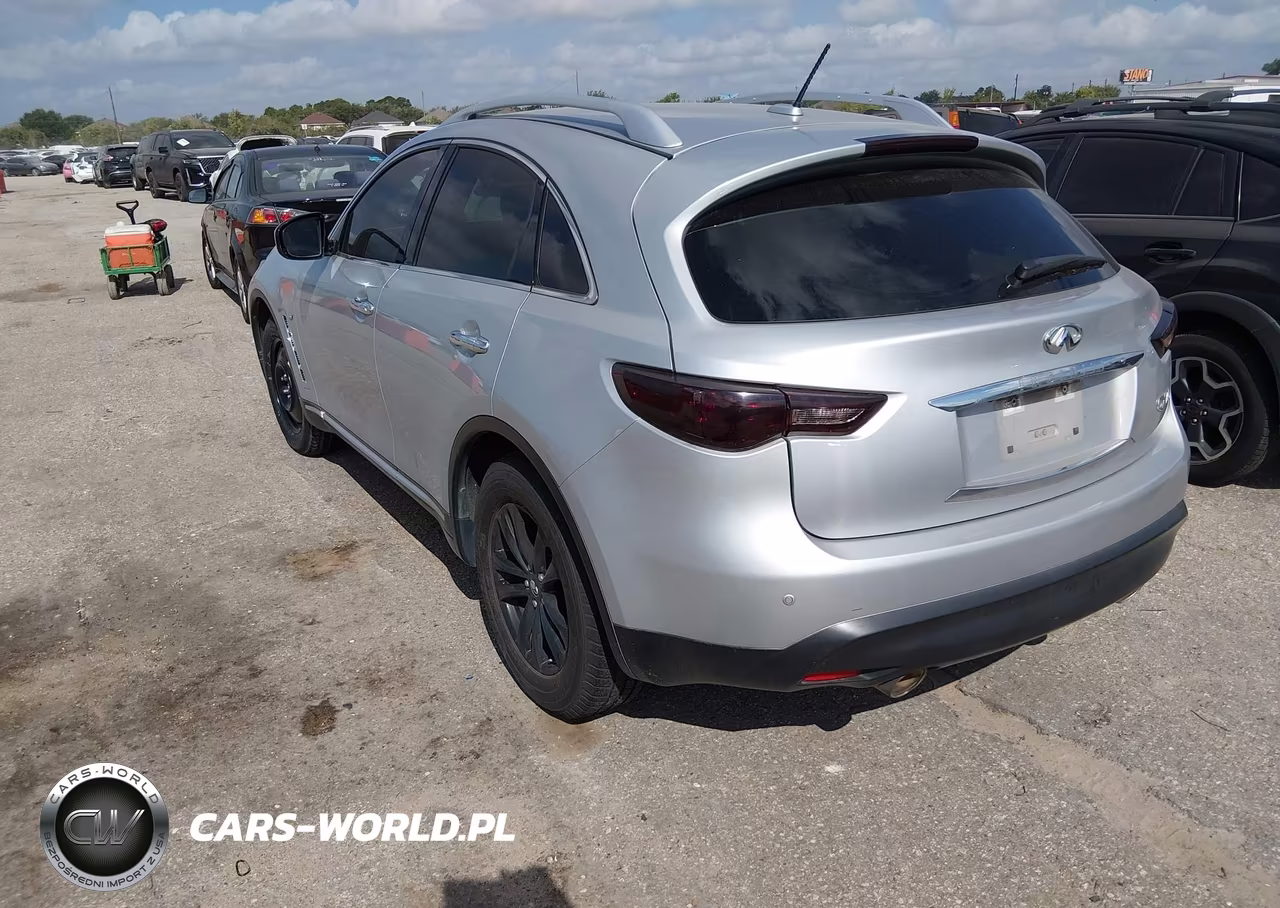 2017 Infiniti Qx70 VIN:JN8CS1MW7HM416079 - 3