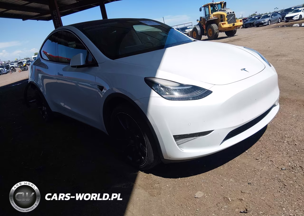2022 Tesla Model Y Long Range Dual Motor All-Wheel Drive VIN:7SAYGDEE7NF412986 - 1