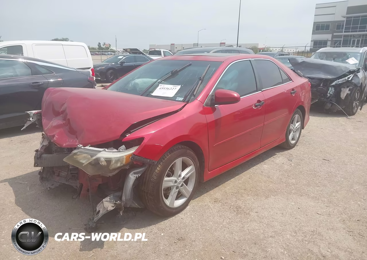 2012 Toyota Camry Se VIN:4T1BF1FK4CU598866 - 2