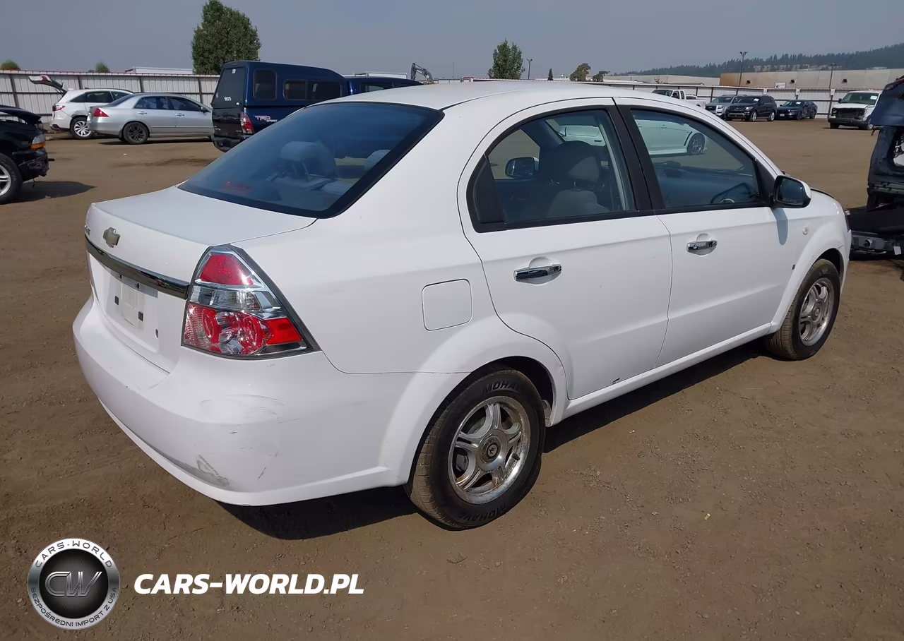 2008 Chevrolet Aveo Lt VIN:KL1TG56628B253667 - 4