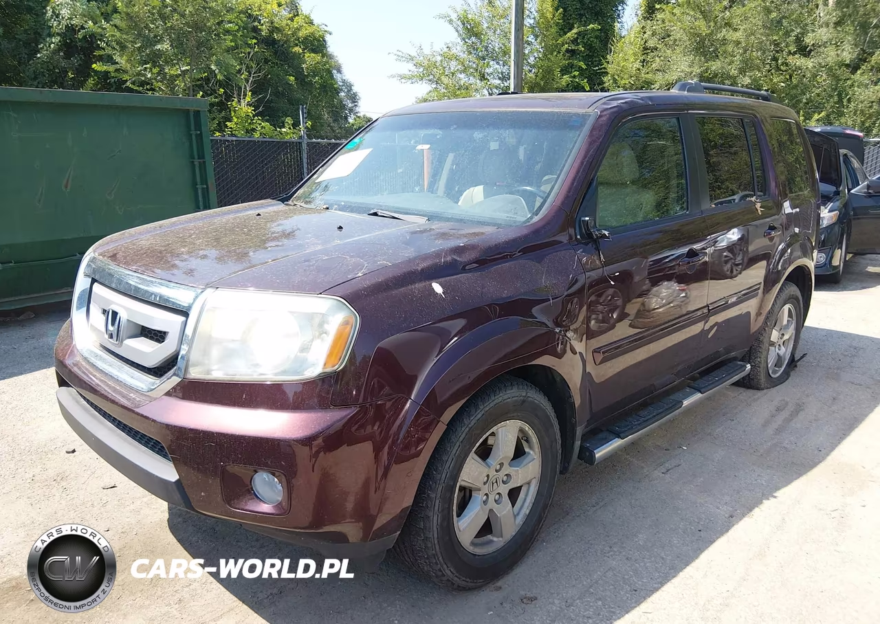 2011 Honda Pilot Ex-L VIN:5FNYF4H58BB004343 - 2