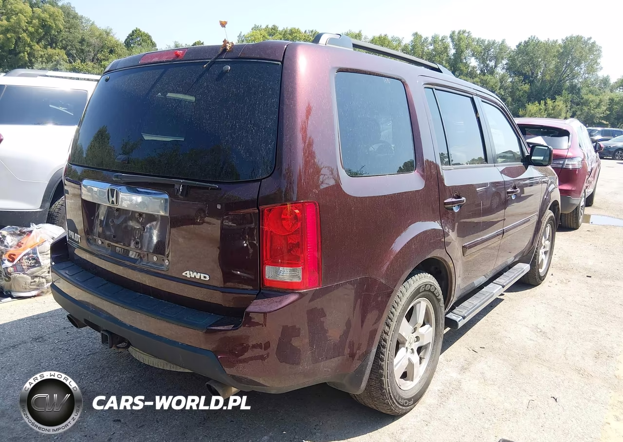 2011 Honda Pilot Ex-L VIN:5FNYF4H58BB004343 - 4