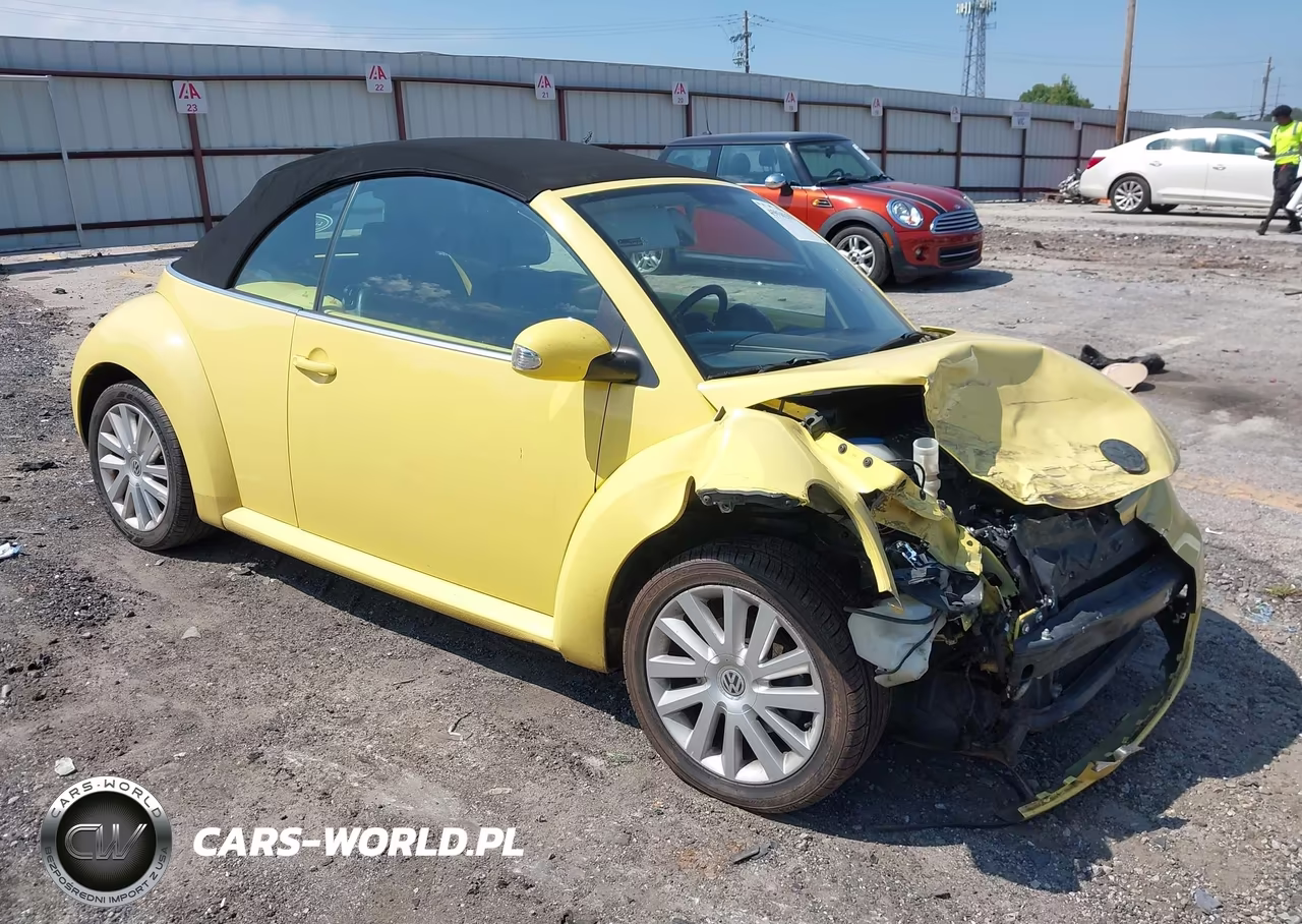 2008 Volkswagen New Beetle Se VIN:3VWRF31Y78M400848 - 1