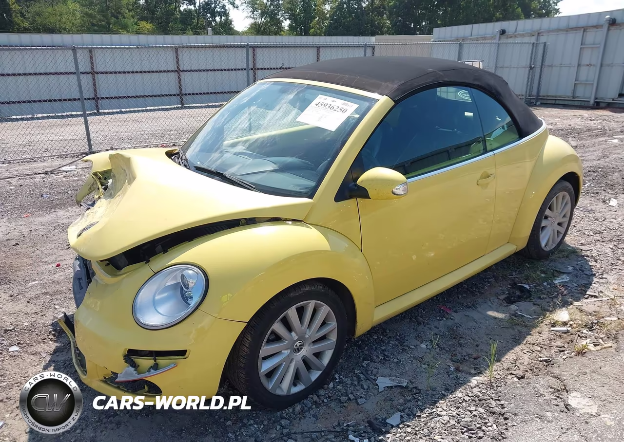 2008 Volkswagen New Beetle Se VIN:3VWRF31Y78M400848 - 2