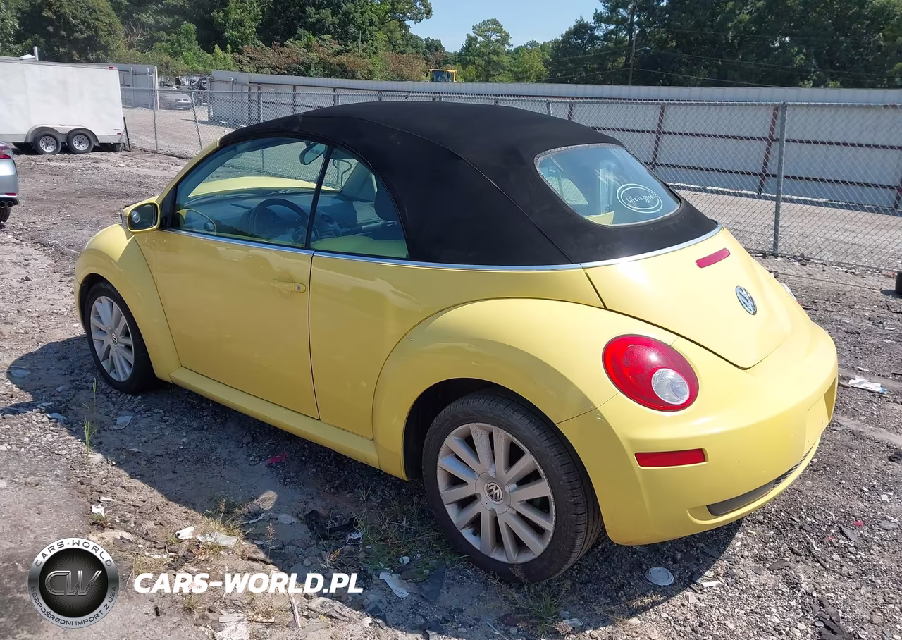 2008 Volkswagen New Beetle Se VIN:3VWRF31Y78M400848 - 3