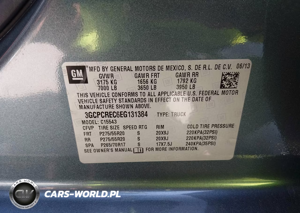 2014 Chevrolet Silverado 1500 Lt VIN:3GCPCREC6EG131384 - 9