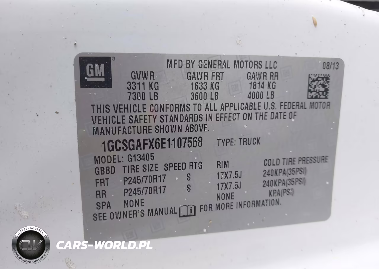 2014 Chevrolet Express 1500 Work Van VIN:1GCSGAFX6E1107568 - 9