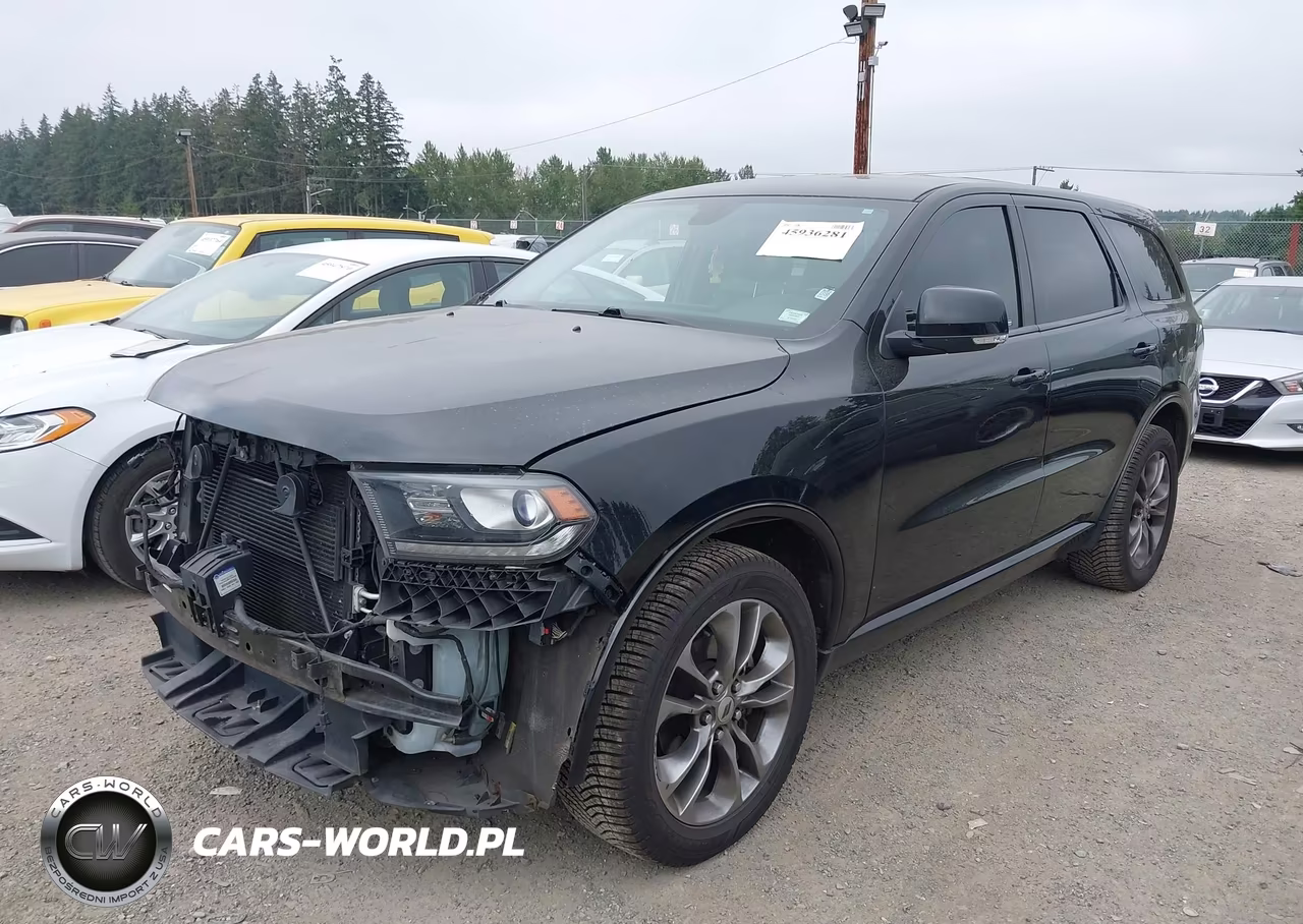 2020 Dodge Durango Gt Plus Awd VIN:1C4RDJDG8LC286157 - 2