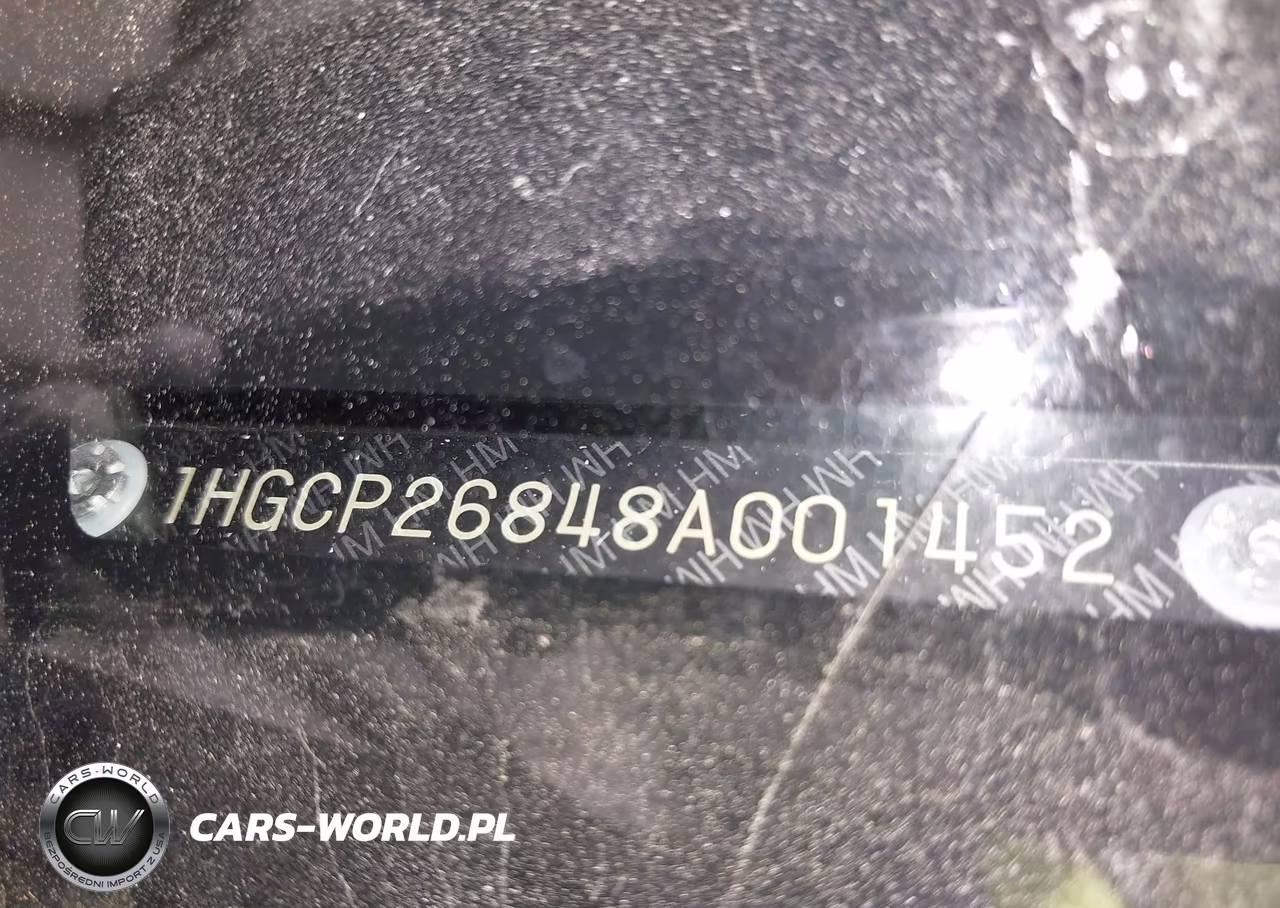 2008 Honda Accord 2.4 Ex-L VIN:1HGCP26848A001452 - 9