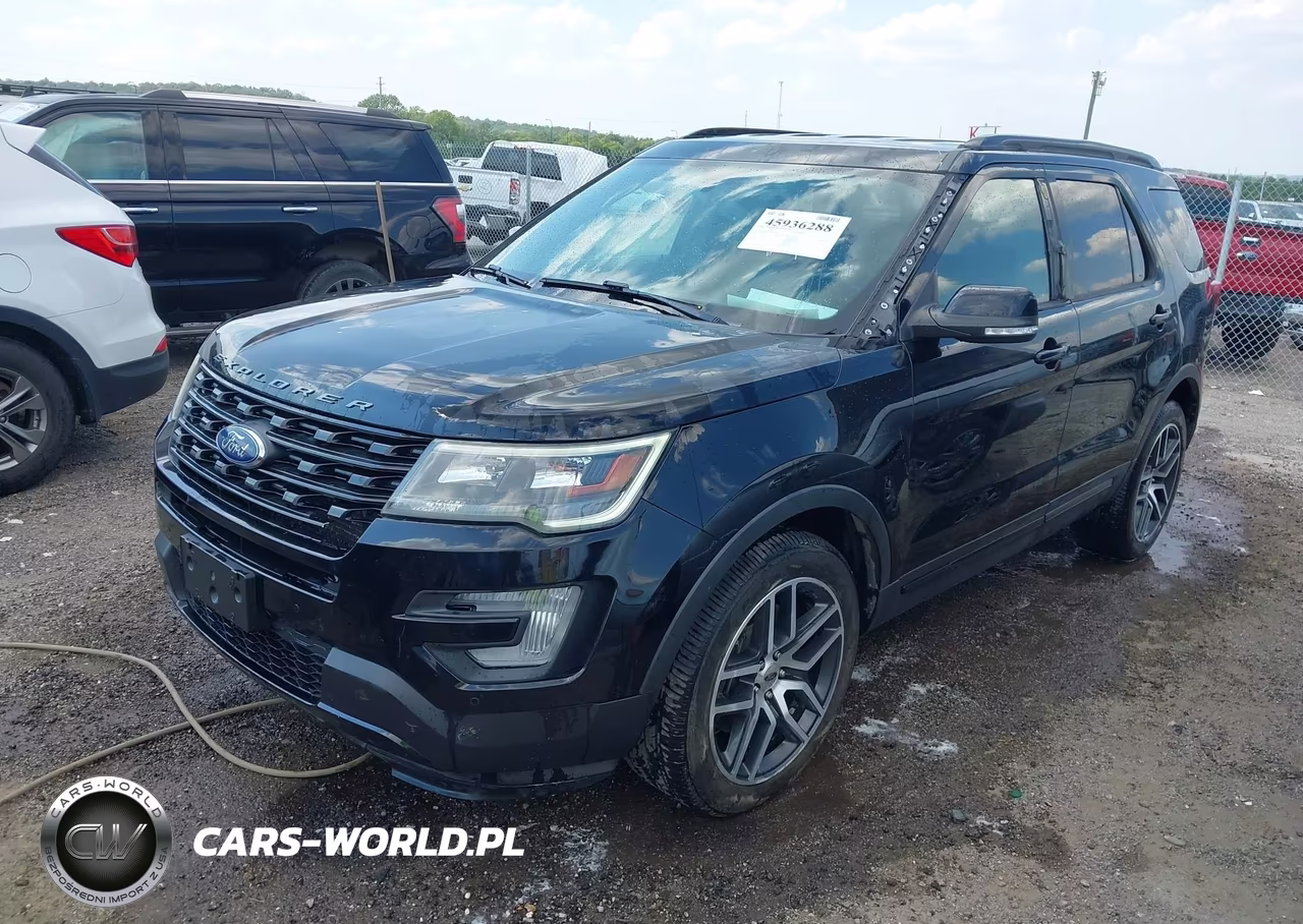 2017 Ford Explorer Sport VIN:1FM5K8GT0HGD53609 - 2