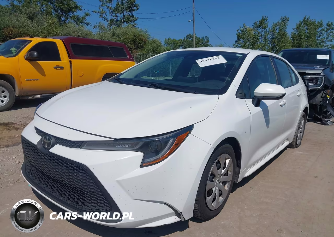 2021 Toyota Corolla Le VIN:5YFEPMAE3MP171937 - 2