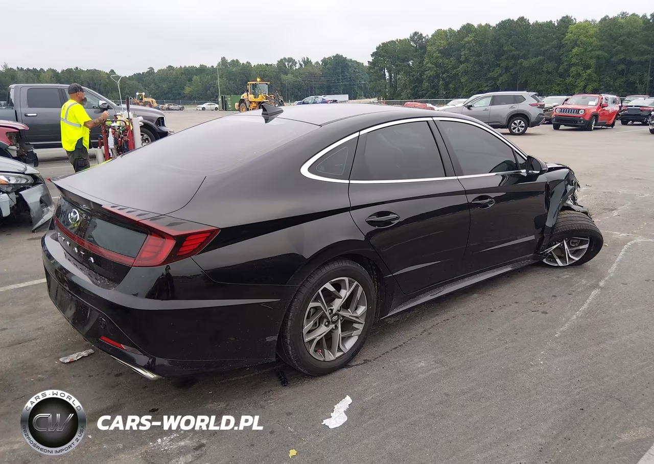 2023 Hyundai Sonata Sel VIN:KMHL64JAXPA307931 - 4