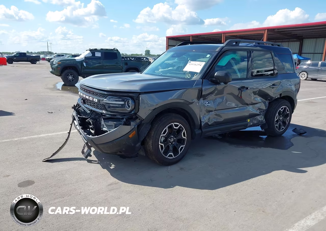 2025 Ford Bronco Sport Outer Banks VIN:3FMCR9CN3SRE60167 - 2
