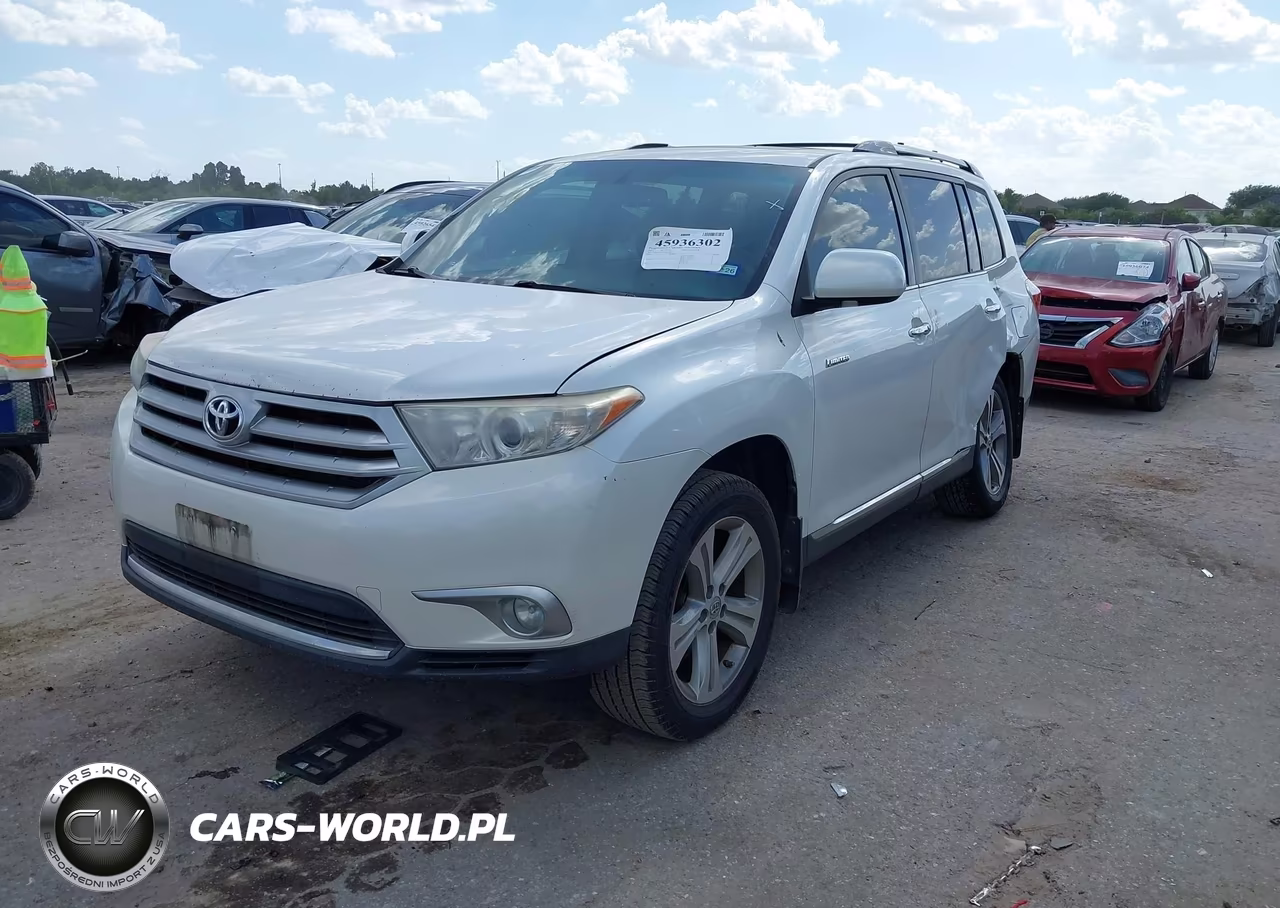 2012 Toyota Highlander Limited V6 VIN:5TDYK3EH4CS072284 - 2