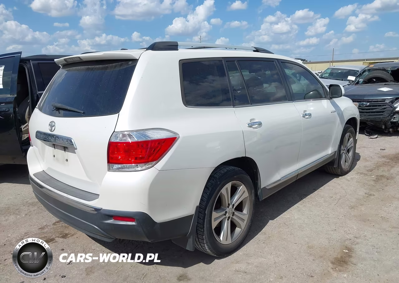 2012 Toyota Highlander Limited V6 VIN:5TDYK3EH4CS072284 - 4