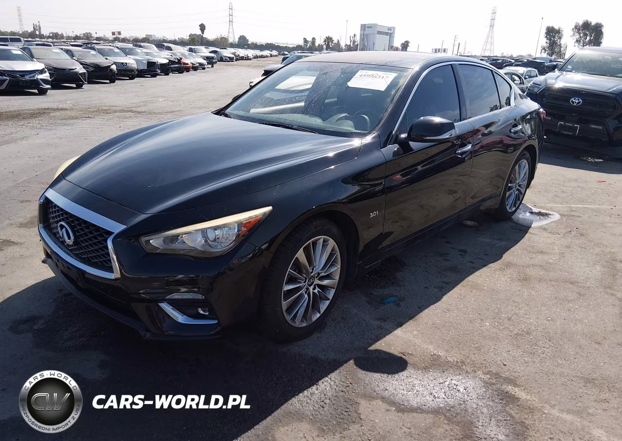 2018 Infiniti Q50 3.0T Luxe VIN:JN1EV7AP0JM590662 - 2