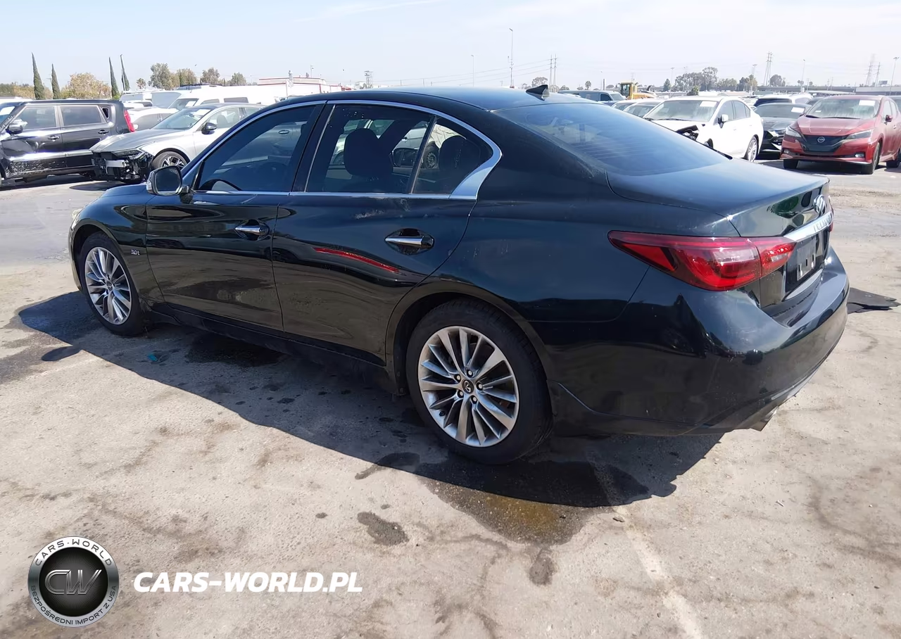 2018 Infiniti Q50 3.0T Luxe VIN:JN1EV7AP0JM590662 - 3