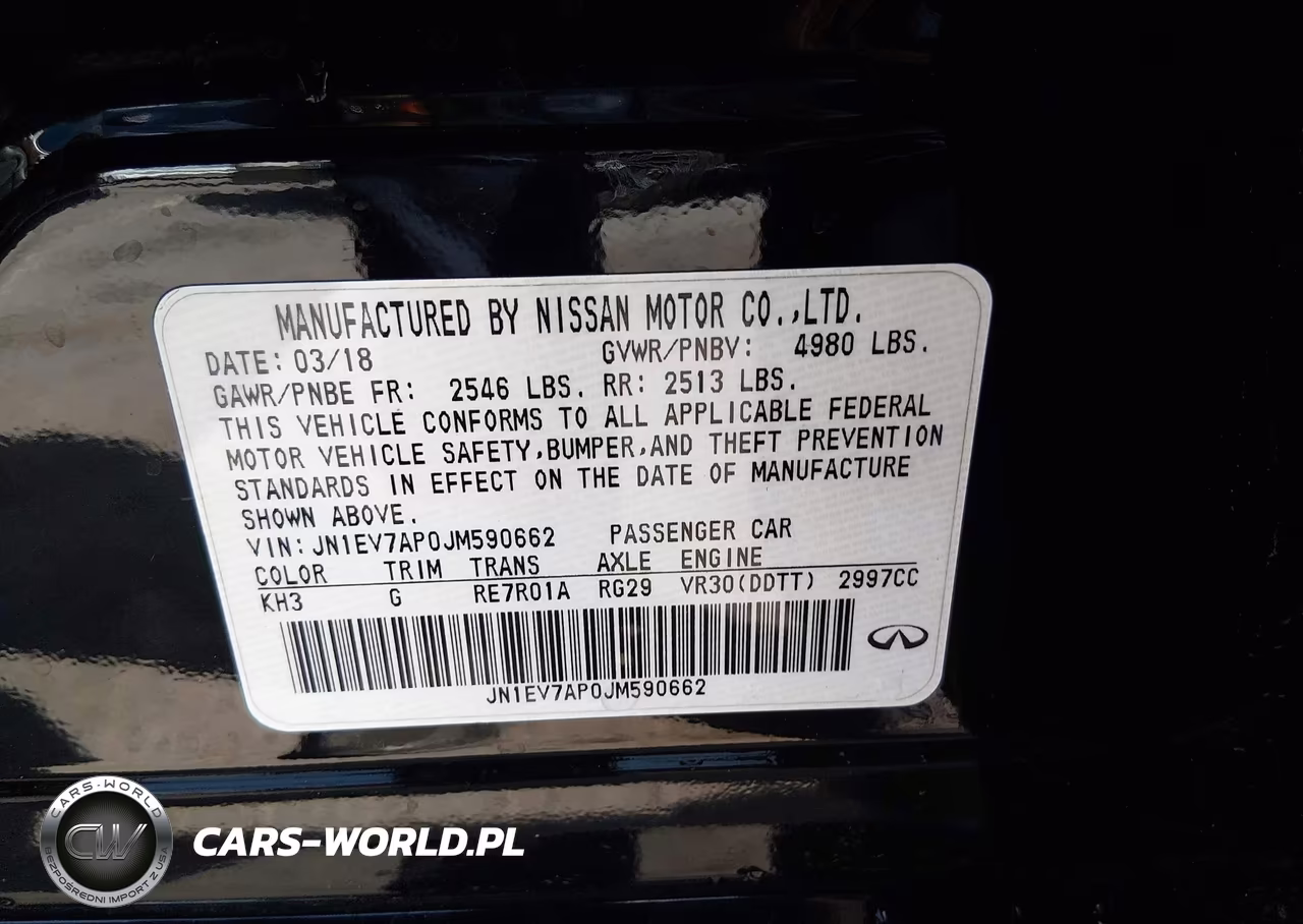 2018 Infiniti Q50 3.0T Luxe VIN:JN1EV7AP0JM590662 - 9
