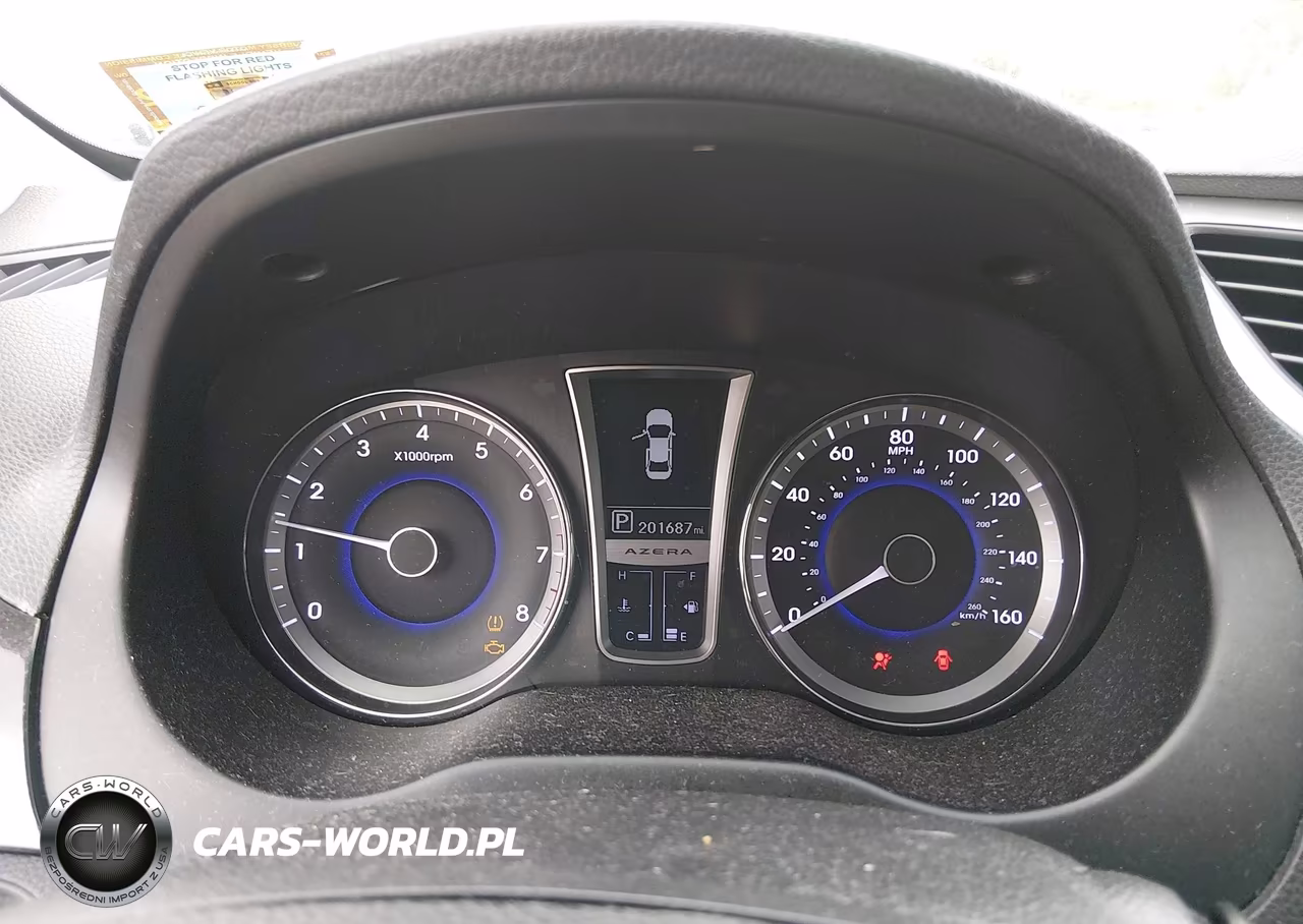 2012 Hyundai Azera VIN:KMHFH4JG2CA139305 - 7