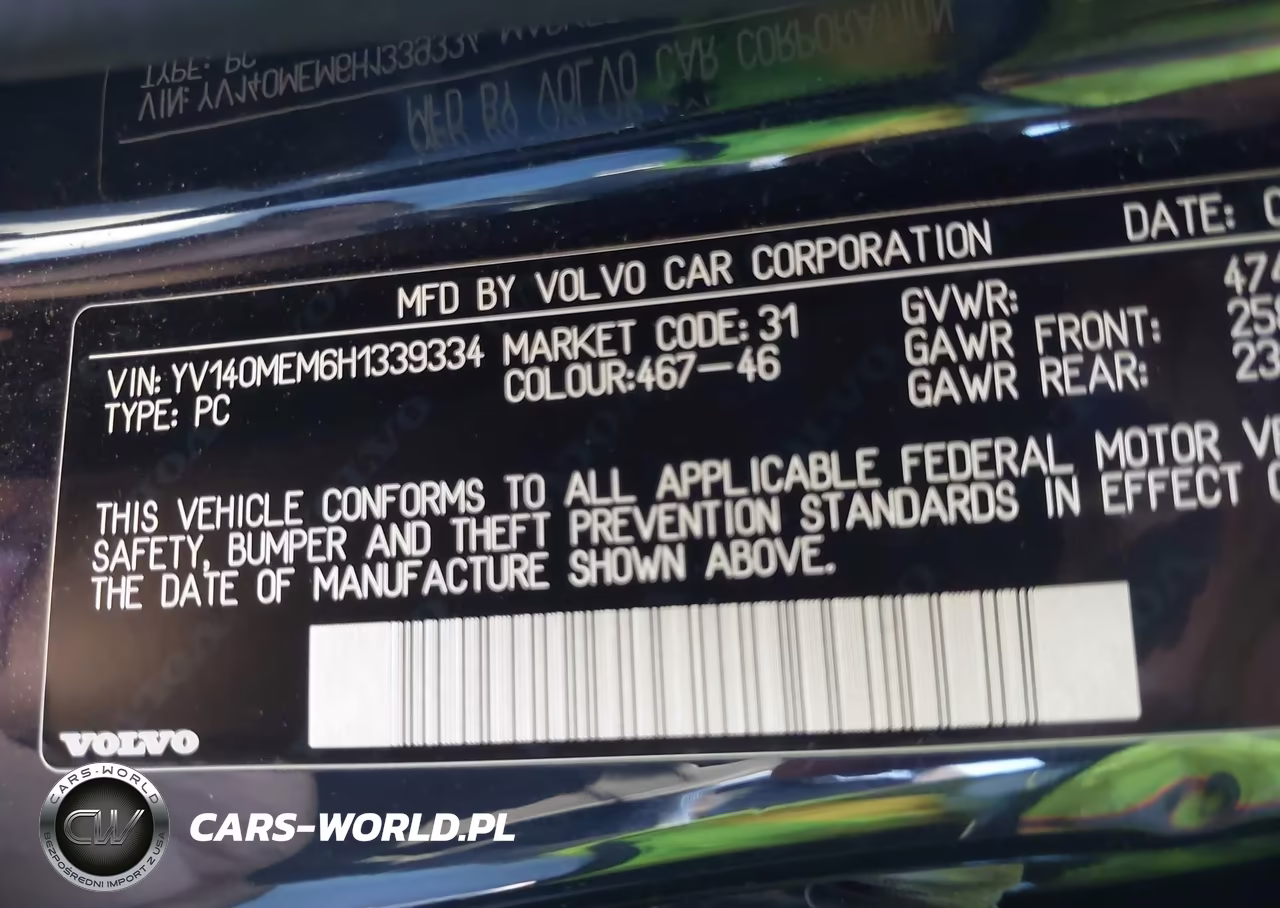 2017 Volvo V60 T5 Platinum VIN:YV140MEM6H1339334 - 9